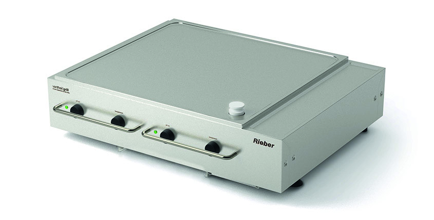 Grillplatte ACS RIEBER 800 Varithek zu Front Cooking