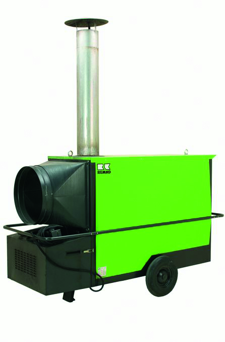 Diesel-Zeltheizung mit Zuluftschlauch - 170 KW / Luftleistung 10.340