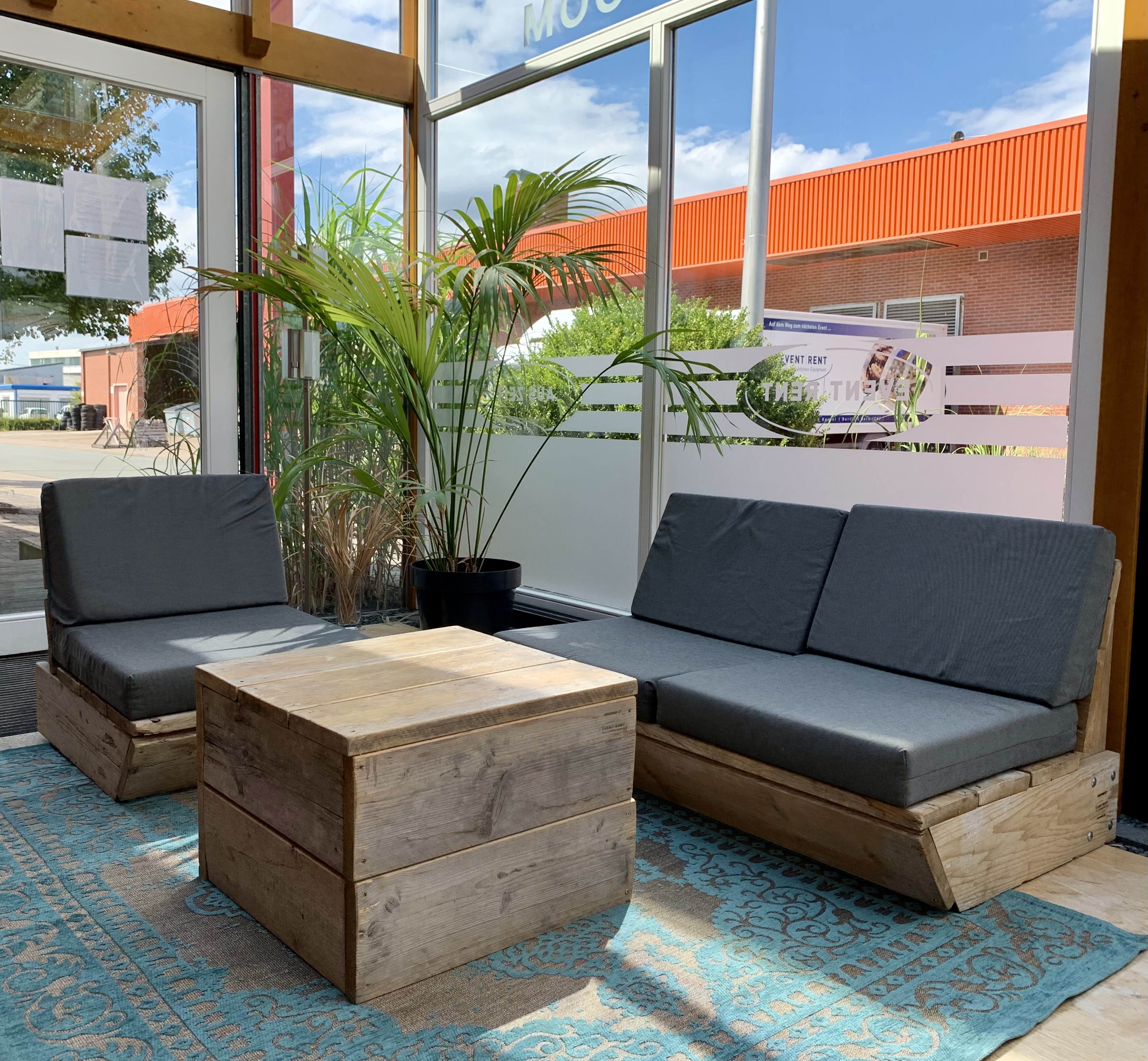 Loungesitz BAUHOLZ Duo (Variante 2)