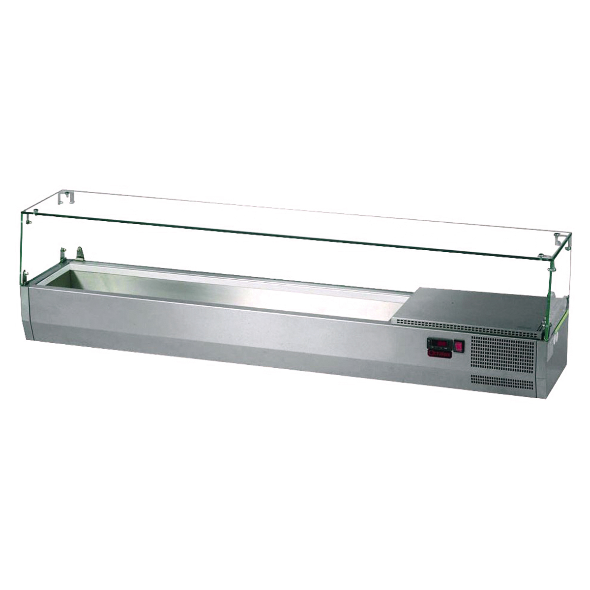 Kühlvitrine/Salatbar Tischmodell mit 8x GN 1/4